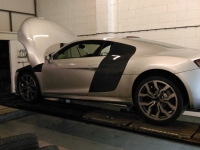 Audi R8 MOT testing