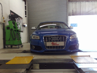 Audi S3 MOT testing