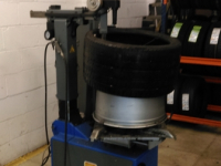 R8 Tyre fitting @ Ricci concept