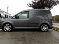 VW Caddy lowered on KW Eibach suspemsion