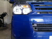 VW T5 before Daytime running light kit